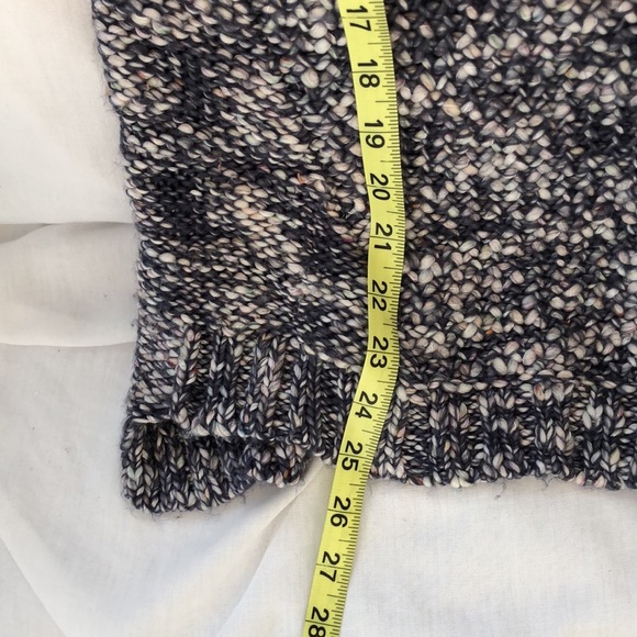 FOREVER 21 CONTEMPORARY BLUE & WHITE KNIT TURTLENECK Sweater Small /Peti… - Picture 9 of 16